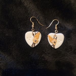 Polymer clay earrings